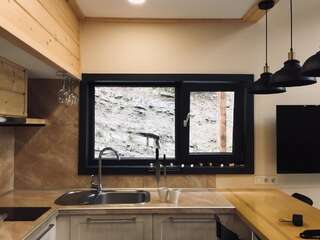 Шале BagriWood Lodges (Лоджі БагріВуд) Яремче Шале с одной спальней-8