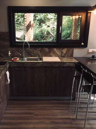 Шале BagriWood Lodges (Лоджі БагріВуд) Яремче Шале с одной спальней-8